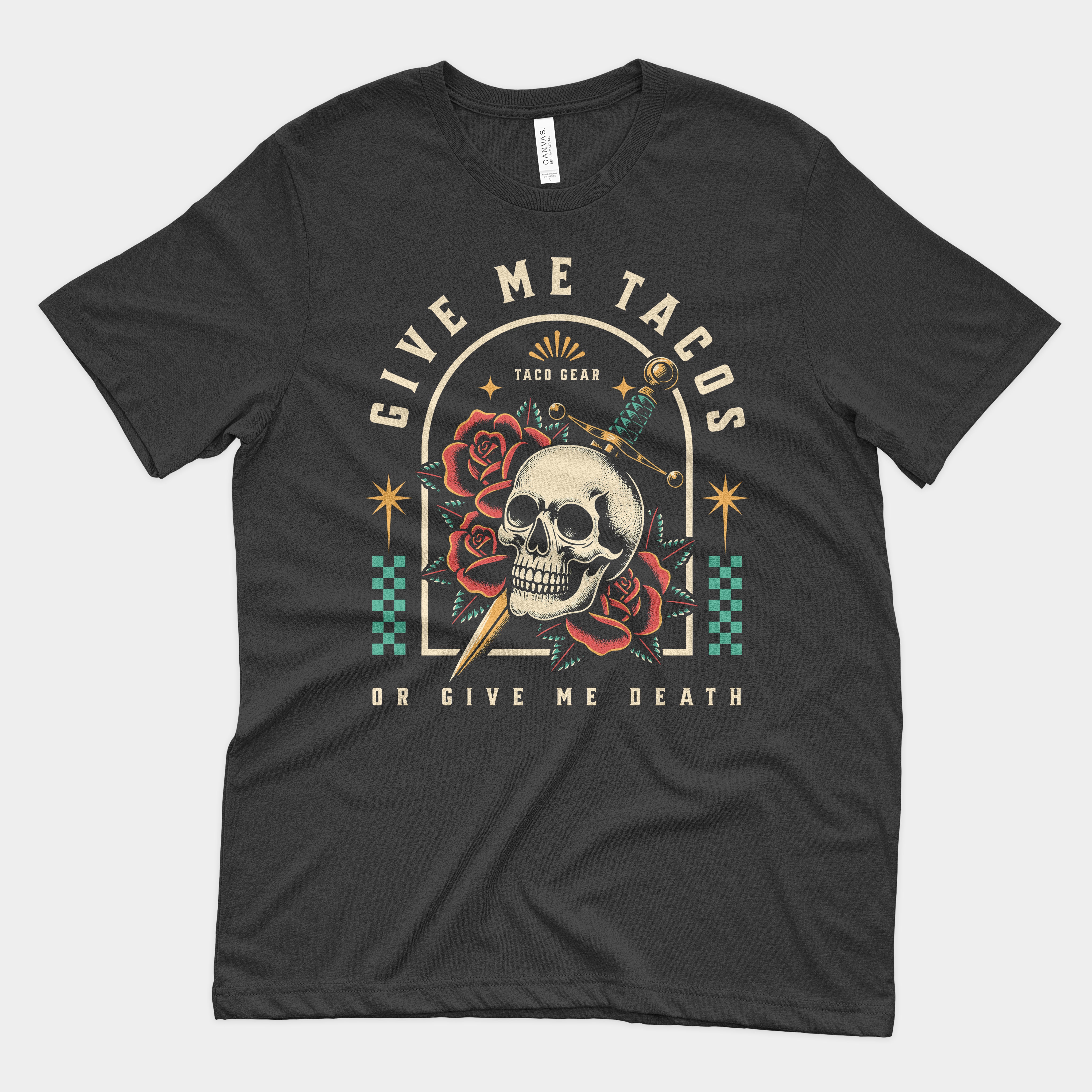 death gear Tacos or Death Shirt V3 – Taco Gear