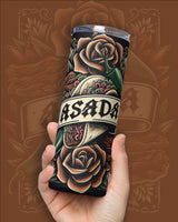asada stainless steel taco tumbler from taco gear in corpus christi texas