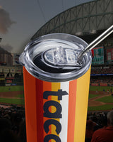 houston tacos baseball taco gear® tumbler in Corpus Christi, texas