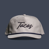 Tacos Script Rope Hat - Black Script
