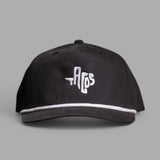 Texas Tacos Rope Hat - Black