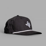 Texas Tacos Rope Hat - Black