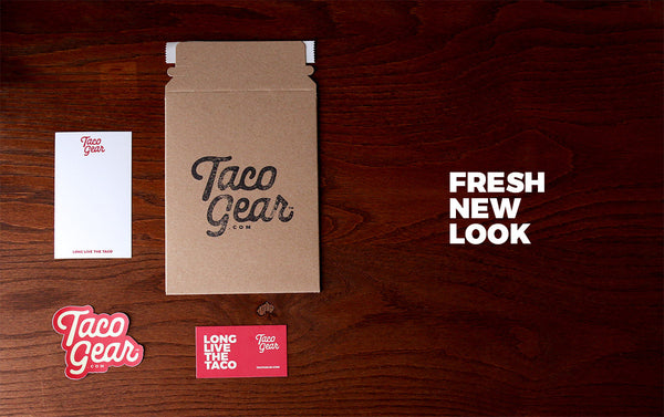 New Taco Gear Branding for Taco Shirts and Apparel