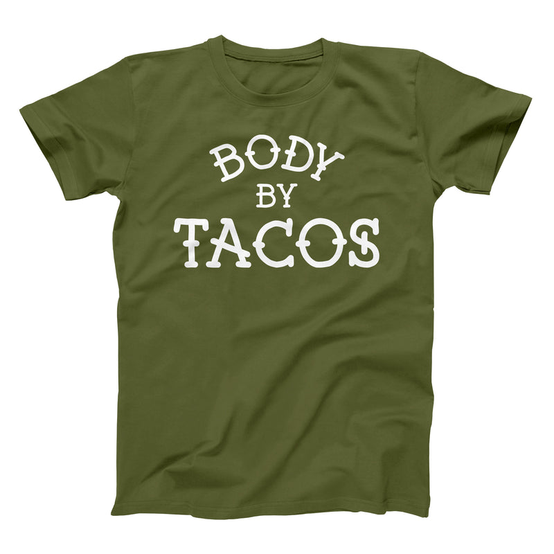 body by tacos shirt from taco gear in olive