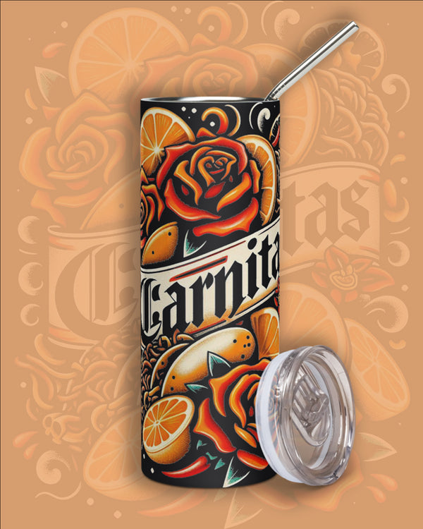 carnitas stainless steel tumbler from taco gear