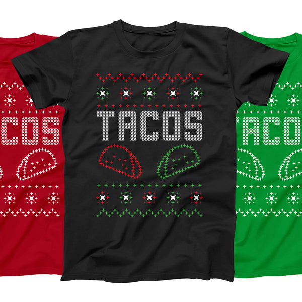 taco gear tacos christmas shirt