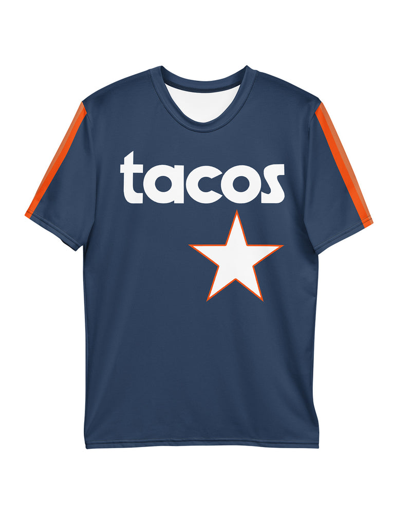 houston tacos taco gear baseball jersey shirt in corpus christi, texas