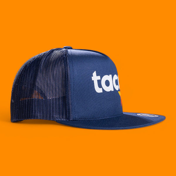 houston astros inspired retro taco hat side view from taco gear in corpus christi, texas