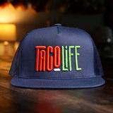 tacos taco life mesh snapback from Taco Gear