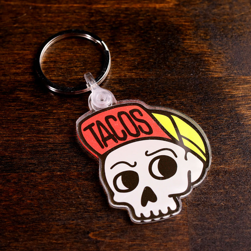 Taco Punk Keychain