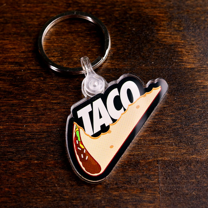 Taco Swoosh Keychain - Taco Gear