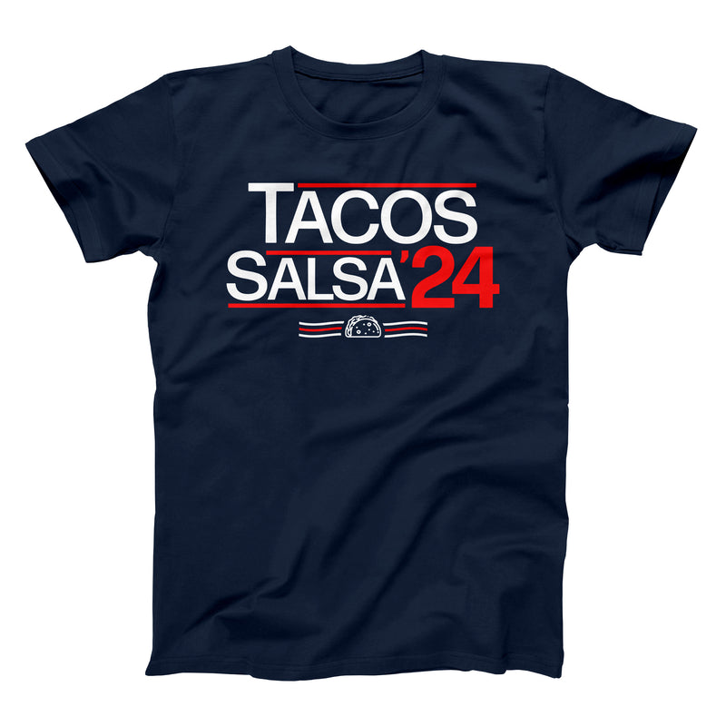 tacos and salsa 2024 shirt from taco gear in corpus christi