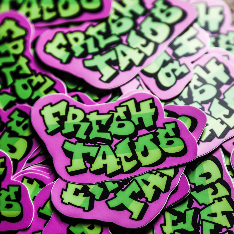 Fresh Tacos Sticker - Taco Gear