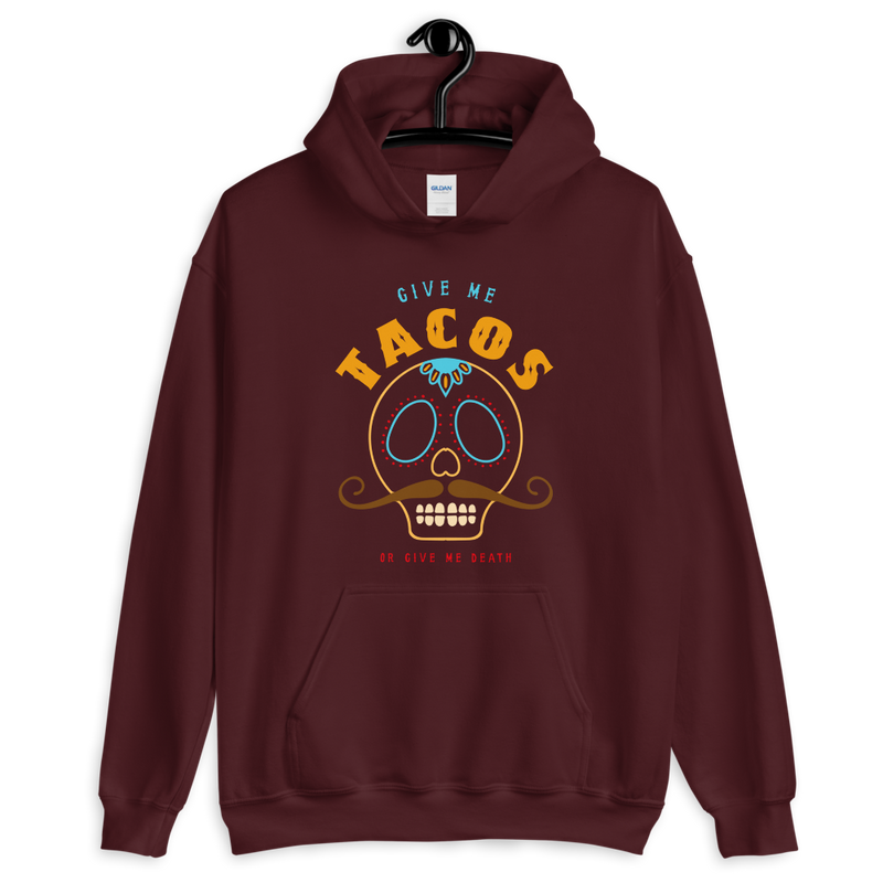 TACOS or Death Pullover Hoodie - Taco Gear