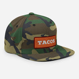 TACOS Patch Camo Snapback - Taco Gear