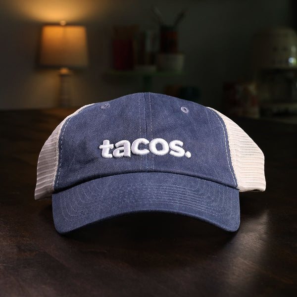 taco gear tacos vintage dyed hat front