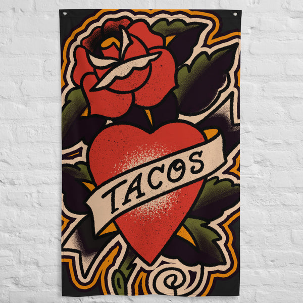Traditional Tacos Flag