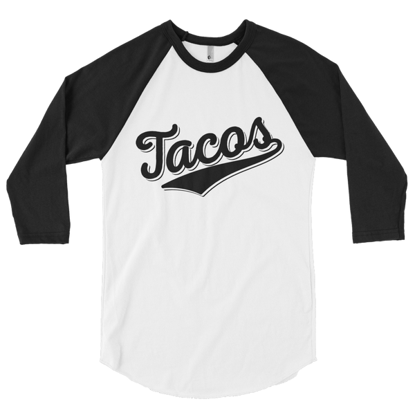 Taco Baseball 3/4 Sleeve Raglan Shirt - Taco Gear