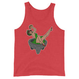 taco gear pinup taco tank in red