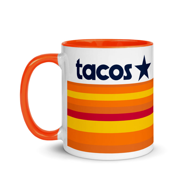 houston tacos taco gear retro basecall mug